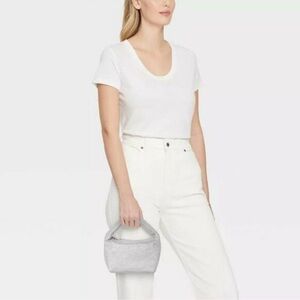 A New Day Elegant Silver Women's Bag